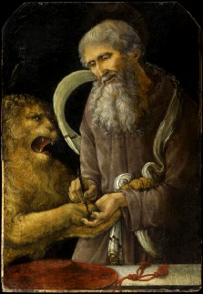 Saint Jérôme et le lion (Musée Fesch, Ajaccio)