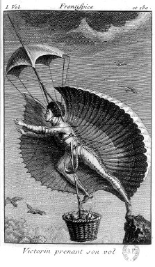 Restif de la Bretonne : La découverte australe par un homme volant