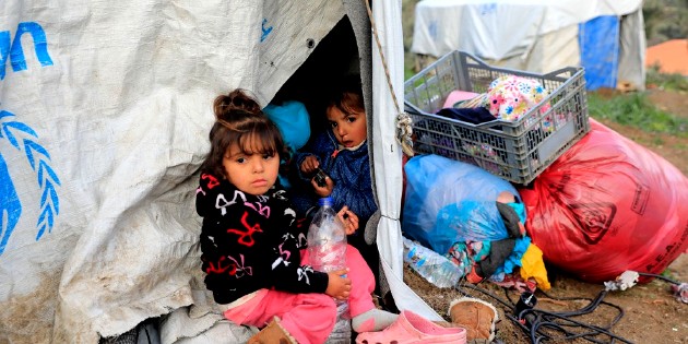 Camp de Moria à Lesbos : Giorgos Moutafis / Amnesty International