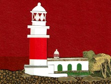 Catherine Bayle : Faro de San Cristobal - San Sebastián de La Gomera (collage, détail)