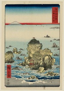 Utagawa Hiroshige : La baie de Futami dans la province d'Ise