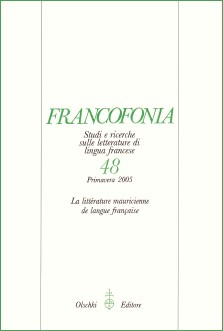 La littérature mauricienne de langue française