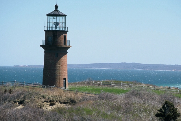 Martha's Vineyard : le phare de Gay Head (mai 1999)